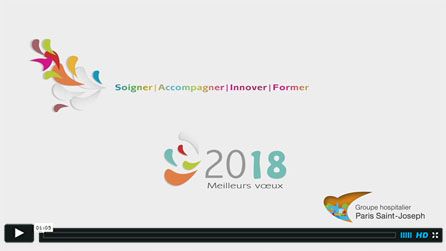Ecard Voeux 2018 Groupe Hospitalier St Joseph